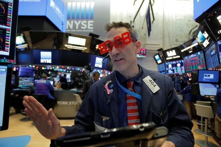 A wall street: un sentiment de prudence pour 2018