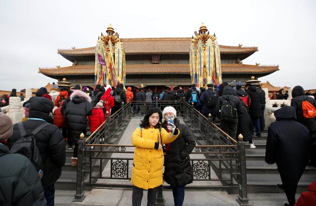 Les revenus chinois du tourisme ont decelere en 2018
