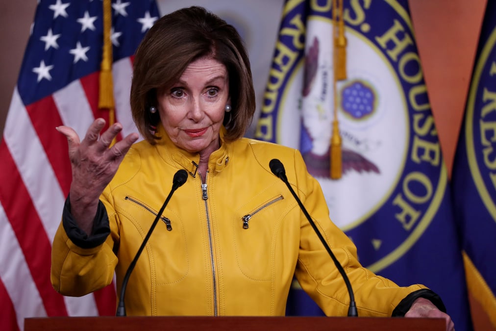 Pelosi consternee par les propos de trump sur l'aide d'etats etrangers