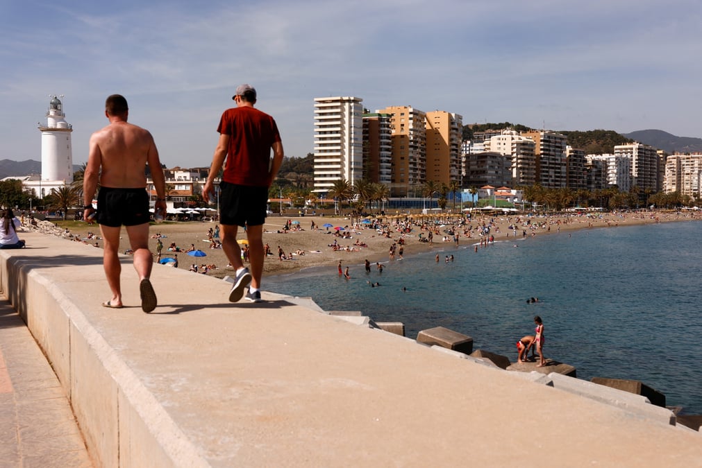 Espagne: le nombre de touristes se rapproche des niveaux pre-covid en mars