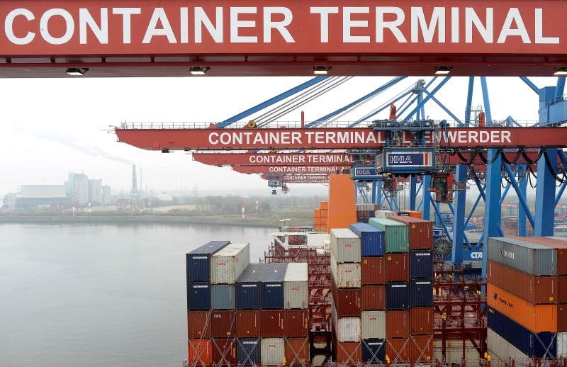 Hausse de l'excédent commercial de la zone euro en juillet