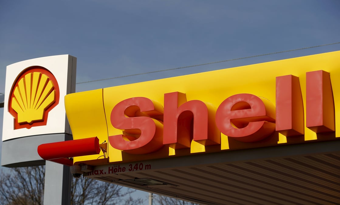Repli moins marque que prevu du benefice operationnel ajuste de shell