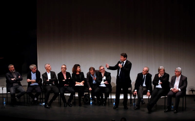 Christian estrosi se sent "de gauche" dans le monde de la culture