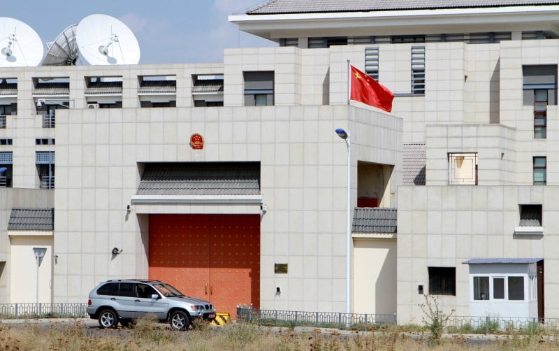 L'ambassade chinoise au kirghizistan cible d'une explosion