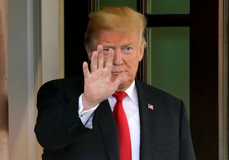 Tournee de trump dans cinq etats pour les elections de novembre
