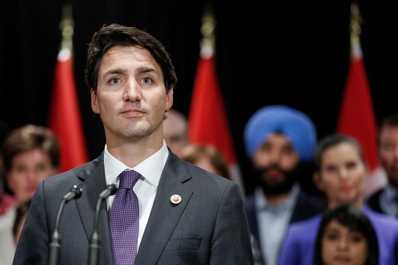Les refugies sont les bienvenus au canada, assure trudeau