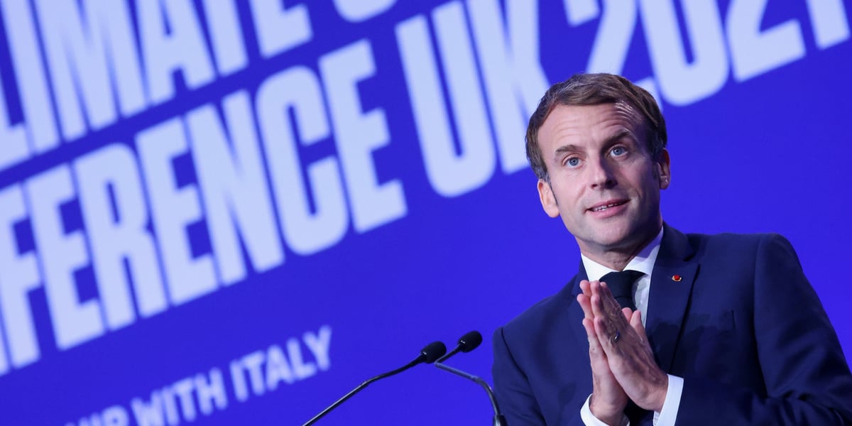 macron COP26