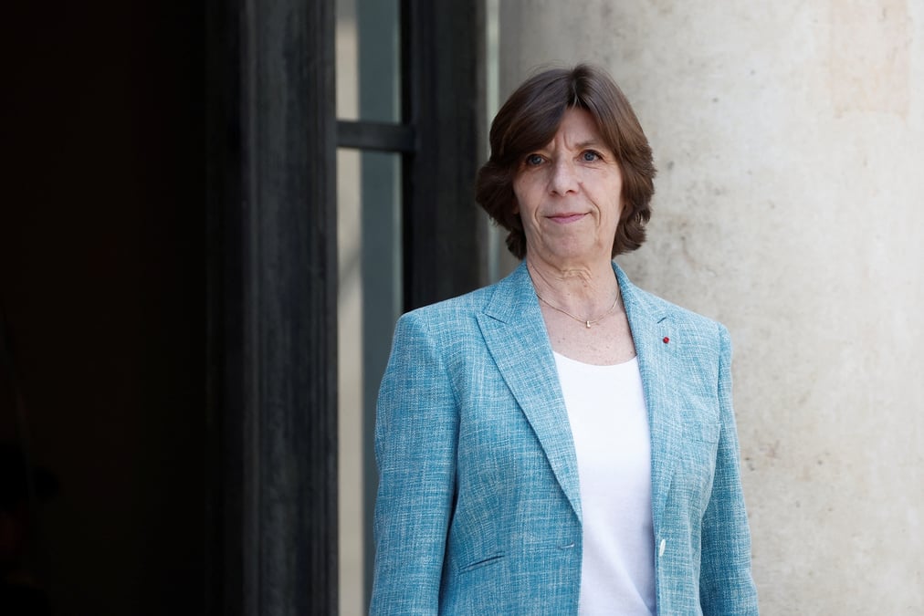 La ministre francaise des affaires etrangeres catherine colonna