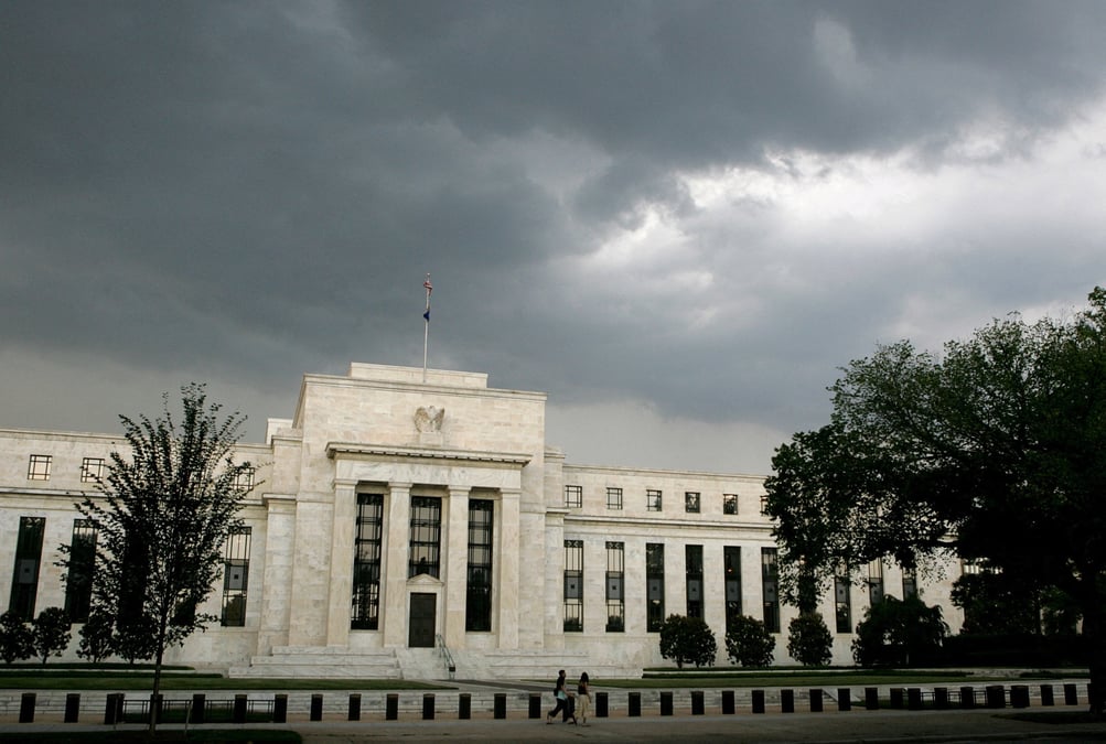 Le batiment de la reserve federale americaine a washington