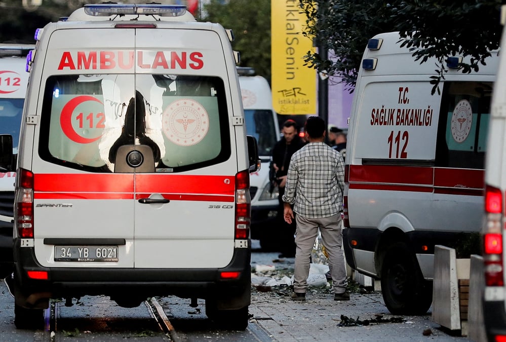 Explosion dans le quartier central de taksim a istanbul
