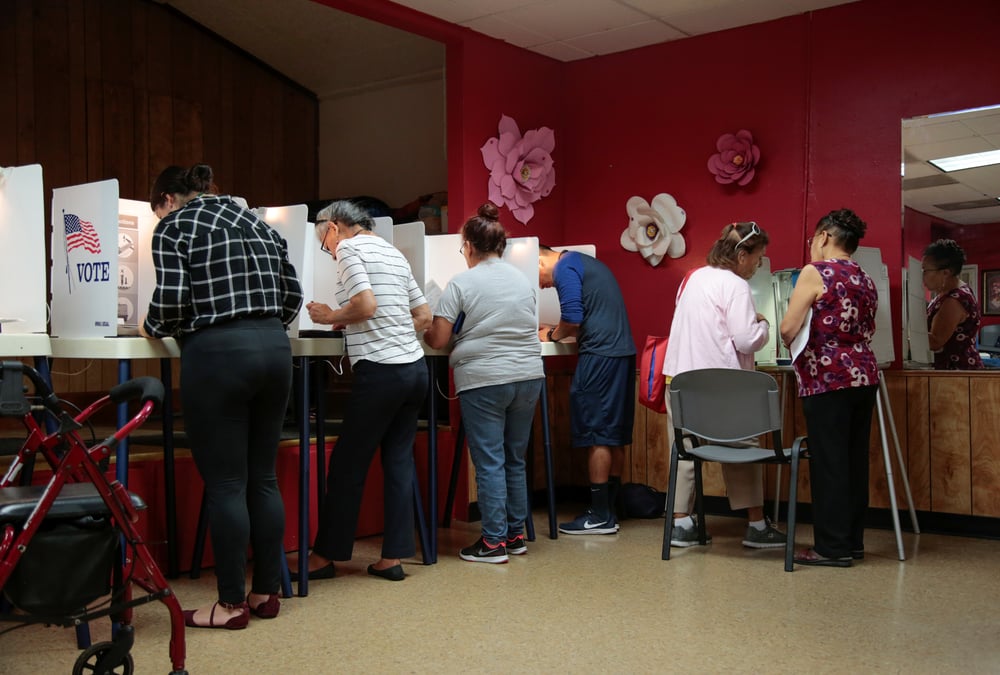 Problemes "isoles" sur des machines a voter aux etats-unis