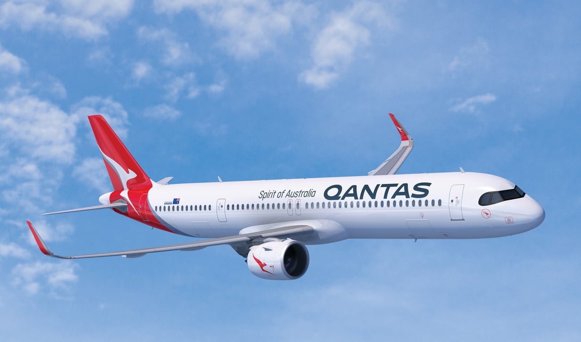 Airbus A321 XLR Qantas