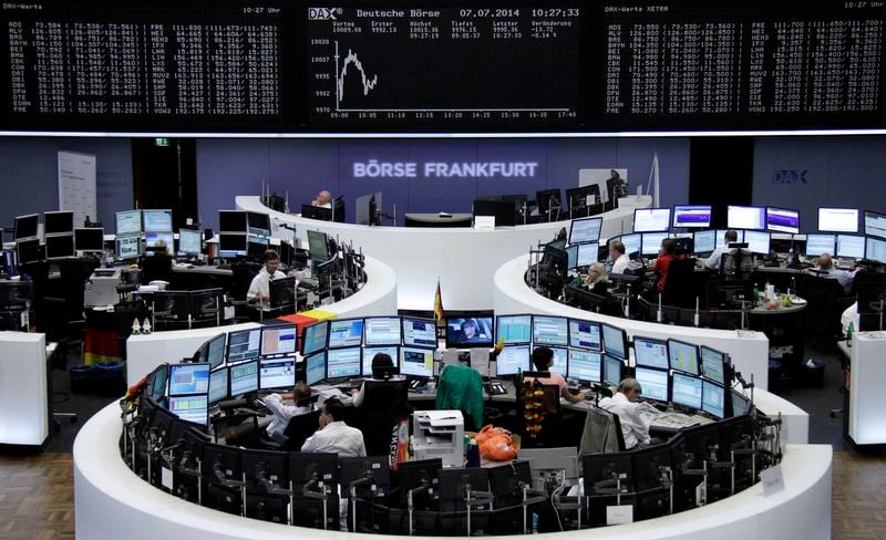 Les Bourses européennes orientées à la baisse à la mi-séance