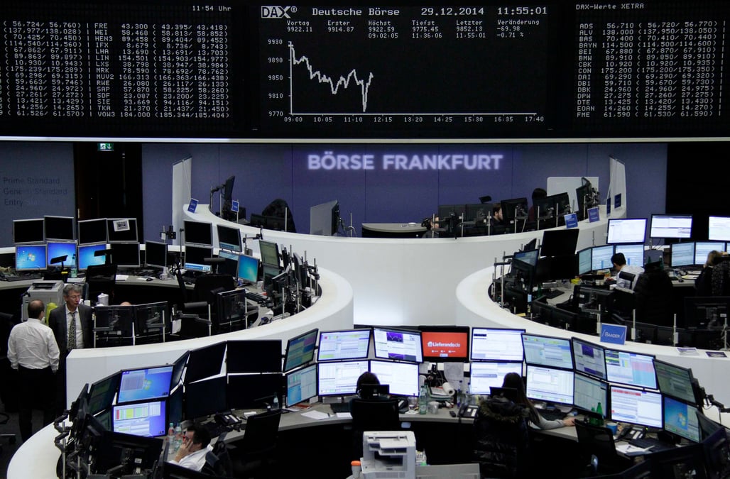 La grece pese sur les bourses europeennes