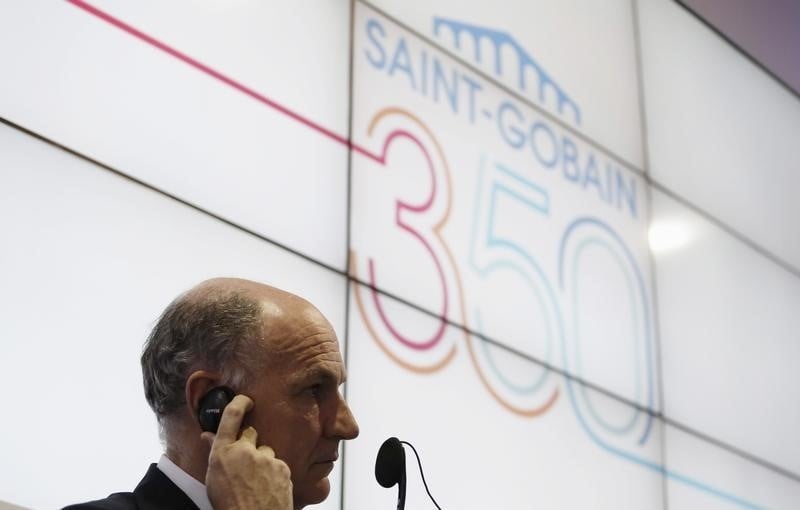 Saint-gobain a suivre a la bourse de paris