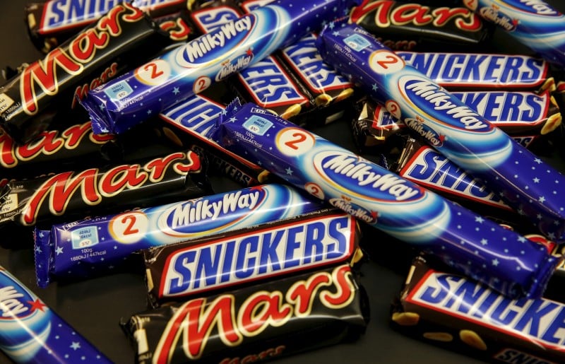 Mars chocolate france rappelle des barres chocolatees et des bonbons