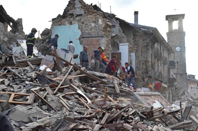 Le bilan du seisme en italie s'aggrave