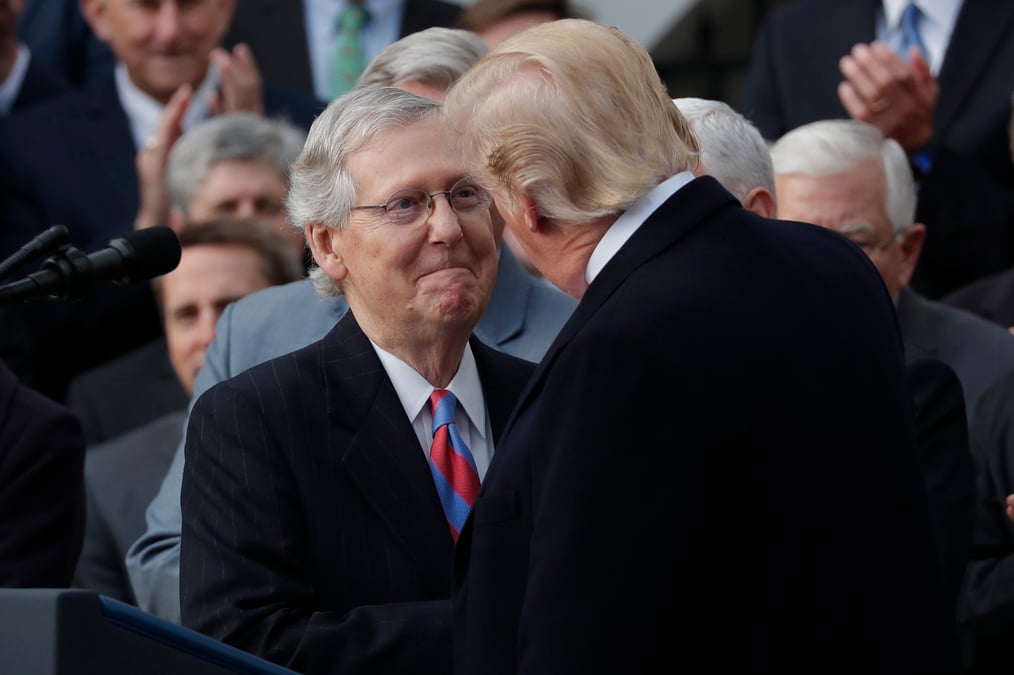 Mcconnell commence a apprecier les tweets de trump