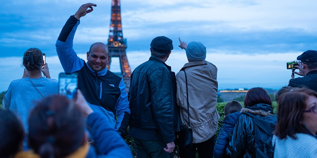 touristes paris