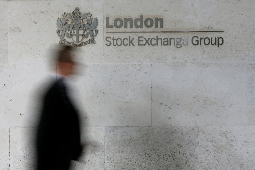 La bourse de londres, dans le quartier de la city