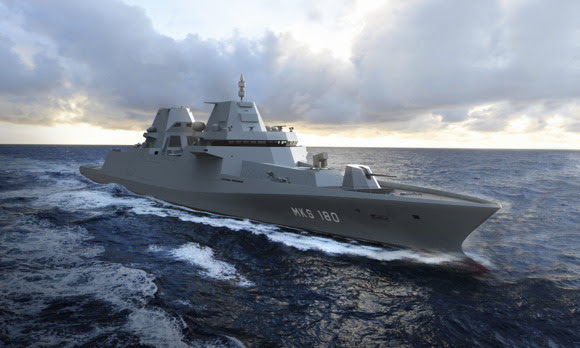 frégates allemandes MKS 180 Thales Damen