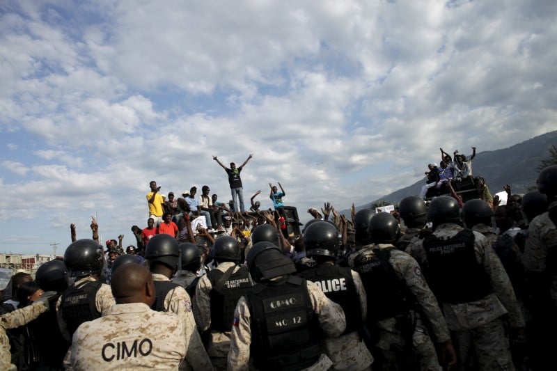 La crise enfle en haiti