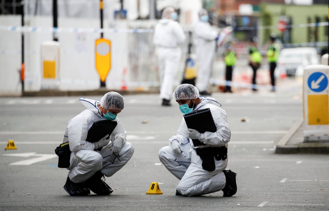 Arrestation d'un suspect apres l'attaque au couteau a birmingham