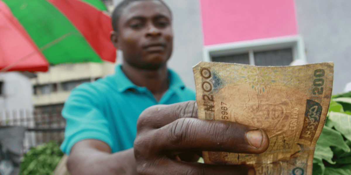 Nigeria argent revenu monnaie naira