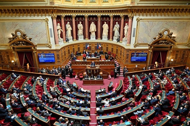 L’hémicycle du Sénat. (Photo d’illustration.)