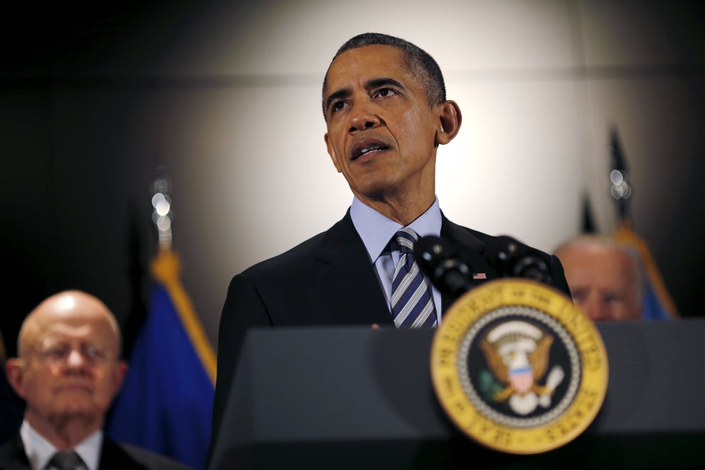 Barack obama invite les americains a la vigilance pendant les fetes
