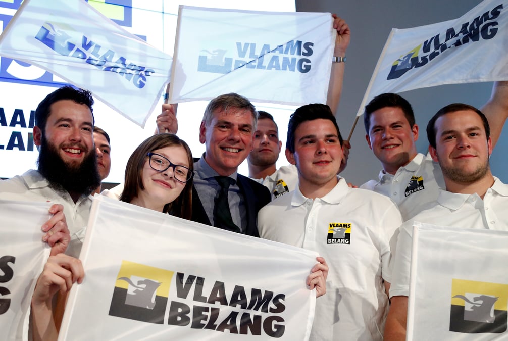 Percee de l'extreme droite flamande aux elections belges