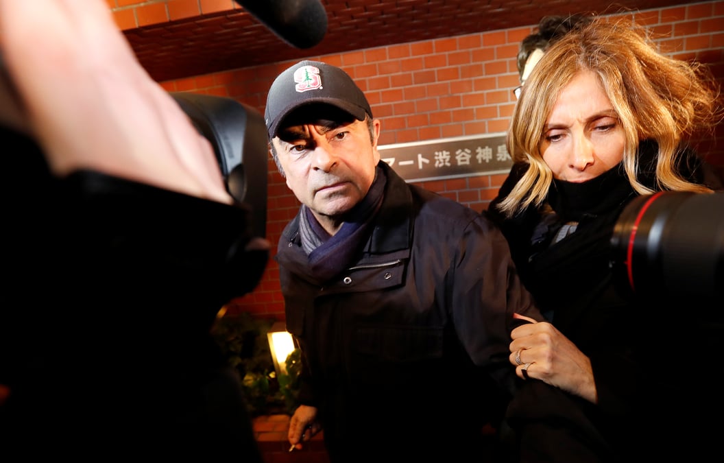 Tokyo lance un mandat d'arret contre l'epouse de carlos ghosn, selon les medias