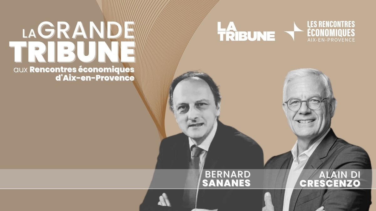 Bernard Sananès, président de l’institut ELABE, et Alain di Crescenzo, président de CCI France.