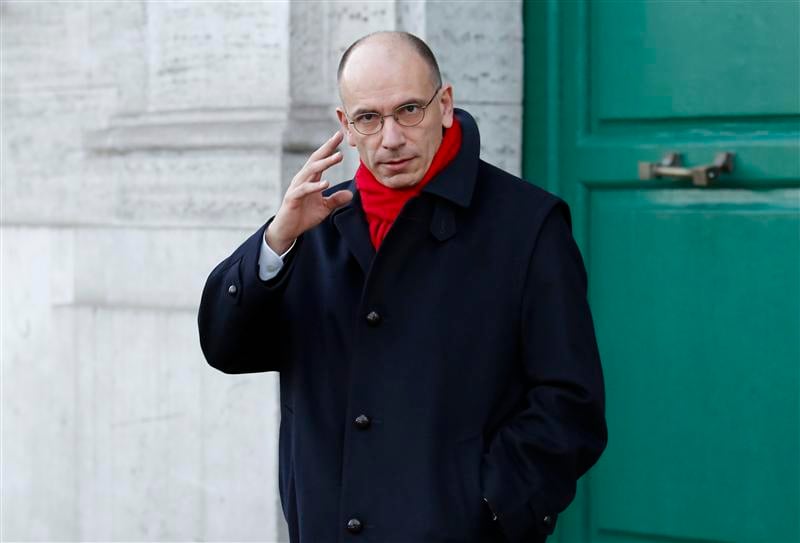 Le président italien accepte la démission d'Enrico Letta