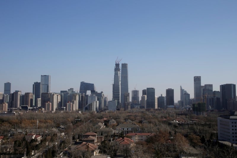 Prix immobiliers chinois +12,4% annuels en decembre