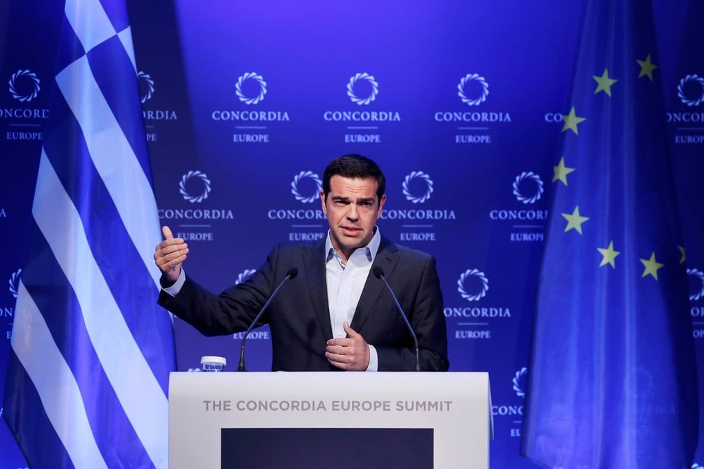Tsipras optimiste sur l'aide a la grece avant l'eurogroupe