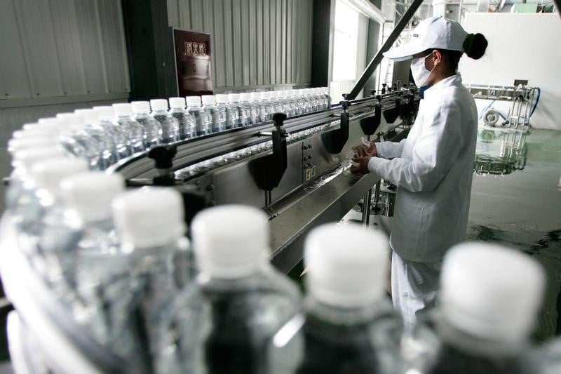 23% de l'eau vendue en bouteille en Chine pas aux normes