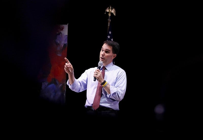 Scott walker ne briguera pas l'investiture republicaine pour 2016