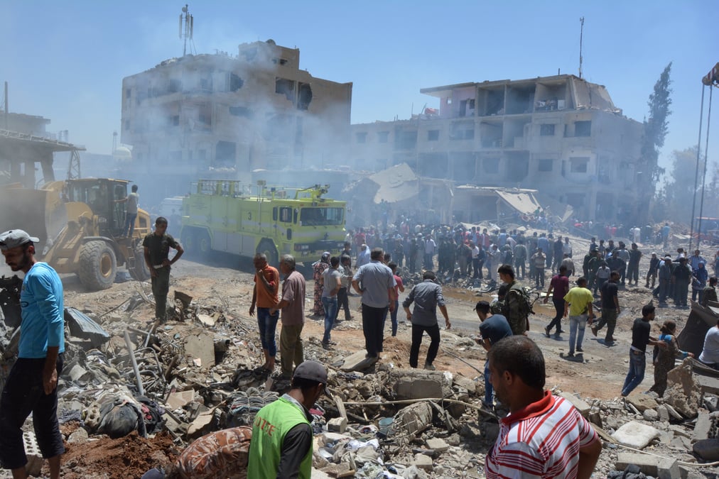 Attentat de l'ei contre les kurdes en syrie