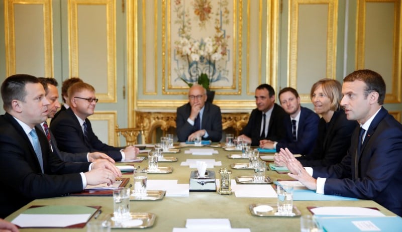 Macron utilise ses reformes comme levier diplomatique en europe