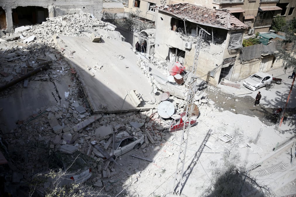 Un convoi d'aide atteint la ghouta orientale en syrie