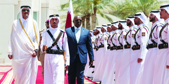 qatar Tamim bin Hamad Al Thani Masisi botswana