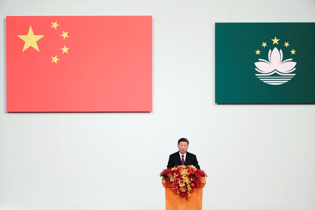 La chine ne tolerera aucune ingerence etrangere a macao et hong kong, dit xi