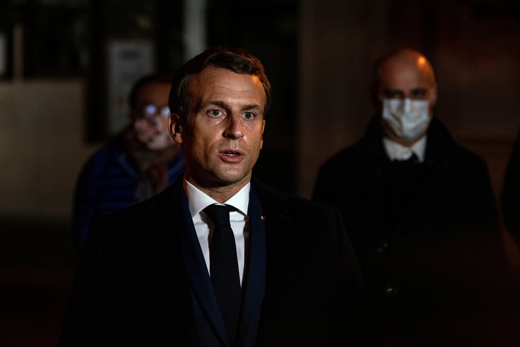 Macron attendu a bobigny pour une seance de la cellule de lutte contre le repli communautaire