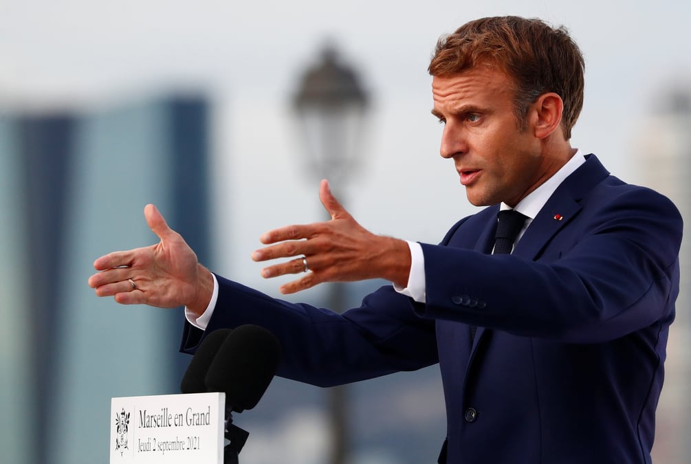 Macron, Marseille