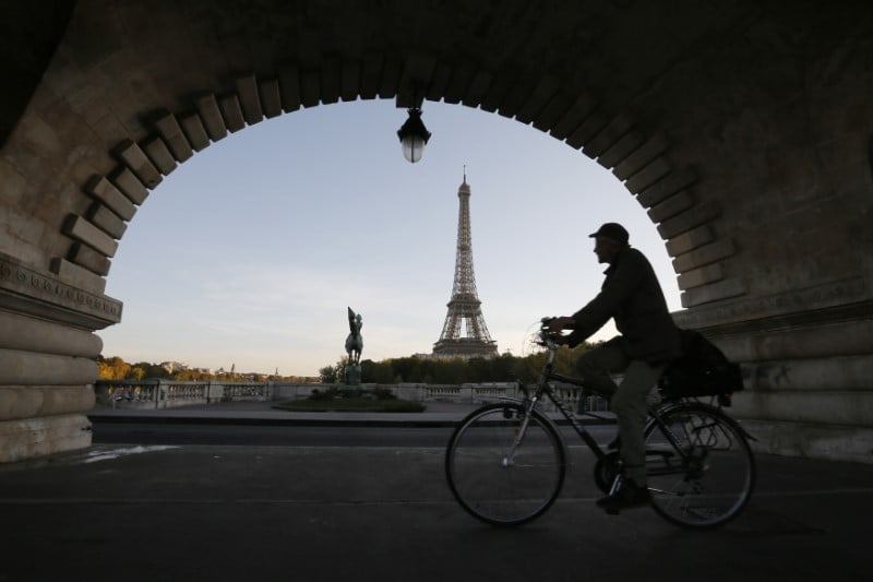 45% de paris ferme a la circulation dimanche