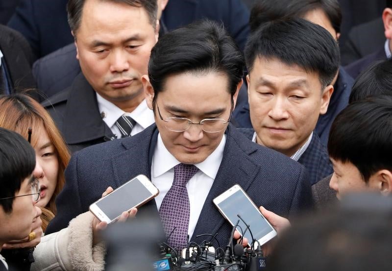 Le patron de samsung auditionne a huis clos a seoul
