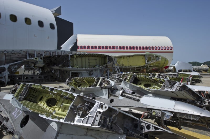 France: tarmac aerosave ouvre un troisieme site de stockage d'avions