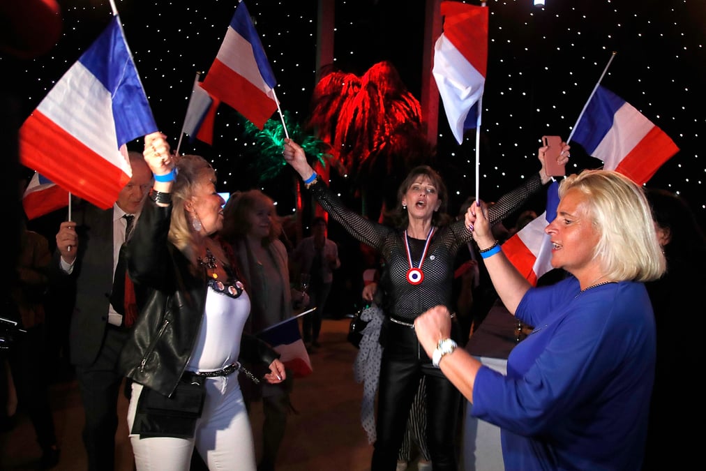 Le rn devant le parti presidentiel, percee des verts
