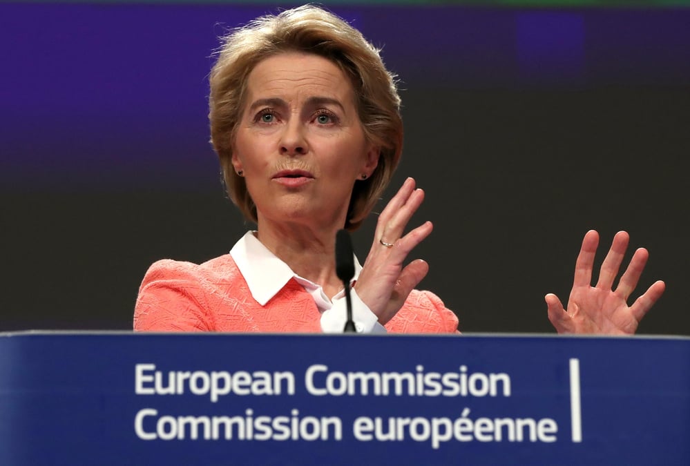 Ue: emmanuel macron recevra lundi ursula von der leyen